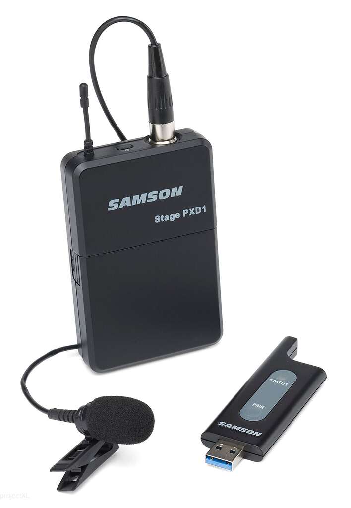 kolonie kamp ritme Samson Stage XPD1 - LM5 Draadloos USB Opname Mini Dasspeld Microfoon