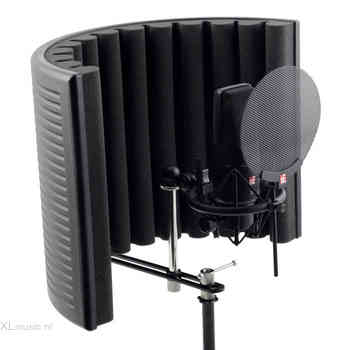 Fauteuil Inconsistent vocaal sE Electronics X1 Studio Bundle Microfoon, Reflexion Opname set
